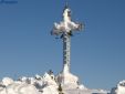 Достопримечательности Шерегеша. Поклонный крест на горе Курган