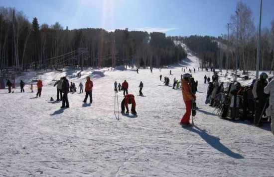 Междуреченск горнолыжный комплекс Танай